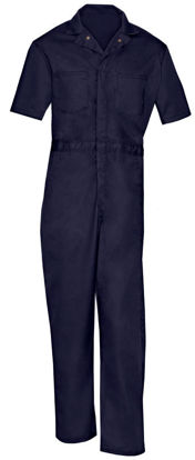 Picture of Cotton Snap Front Closure Coverall (Heavy Weight)-Short Sleeve