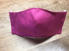 Picture of Face Mask (worn behind the ears) with Filter Pocket for Men or Women-Hot PInk