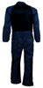 Picture of Chrysler-Style/Paint Room Coverall-Navy Blue - leg venting on outseam and inseam, and sleeves, elasticized leg cuff and wristlet